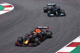 Verstappen maximaliseert in Portugal, maar moet overwinning aan Hamilton laten