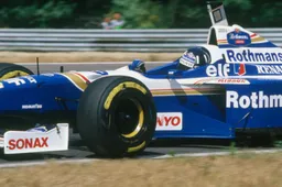 WATCH: Heartbreak for Damon Hill as he retires at home Grand Prix