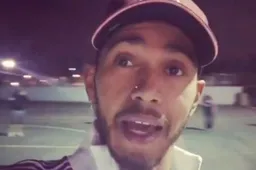 Hamilton bedankt fans in videoboodschap