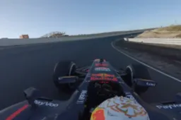 Het rondje van Verstappen over het vernieuwde circuit van Zandvoort