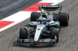 Antonelli tops first session of pre-season testing, Hamilton P5