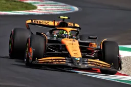 Norris excels to get pole for Italian GP as Verstappen has a disaster in P7