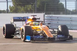 Weer zit mee in Frankrijk: McLaren werkt dik 100 rondjes af tijdens tweede testdag