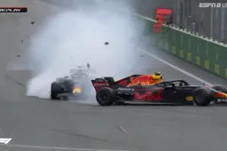 WATCH: The Red Bulls crash into each other!