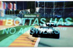 Mercedes toont stoere trailer ter ere van doorzetter Bottas