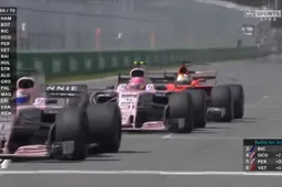 Video: Perez vs. Ocon vs. Vettel tijdens GP Canada!