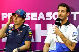 Early silly season in F1: this is how Perez, Sainz and Ricciardo react to it!