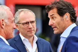 F1 boss looks on with satisfaction: 'Whole top three cheered'