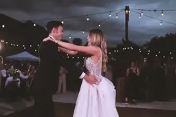 IndyCar-coureur Robert Wickens kan dansen op zijn bruiloft