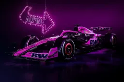 Alpine wordt 'Alpink' tijdens laatste GP's, roze livery gepresenteerd