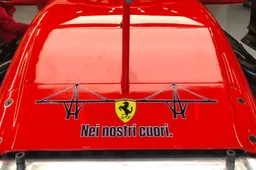 Ferrari eert slachtoffers ramp Genua op speciale manier