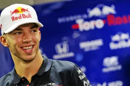 Pierre Gasly voelt zich meer op zijn gemak in de auto van Toro Rosso