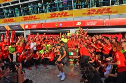 Ferrari bereikte bijzondere mijlpaal in Monza tijdens Italiaanse GP