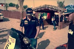 Video: Verstappen in actie op een crossmotor!