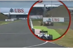 Raikkonen verliest  knullig de controle tijdens GP Silverstone in 2014