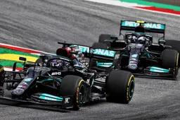 This is why Mercedes deliberately waited to switch between Hamilton and Bottas