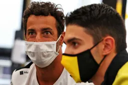 Ocon weet waar verschil met Ricciardo zit: ''Daar verlies ik enorm veel tijd''