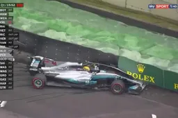 Uitslag kwalificatie Brazilië: Bottas P1, Verstappen P4, Hamilton gecrasht