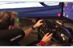Gasly tackelt Nordschleife in 'peperdure' simulator