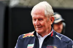 Helmut Marko kan ook weer lachen: "Prachtig resultaat van Max op deze baan"