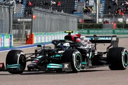 Mercedes is weer de beste in Rusland, Verstappen komt niet verder dan P3
