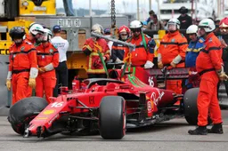 Update Ferrari: Kapot onderdeel Leclerc overgeslagen in inspecties na Q3-crash