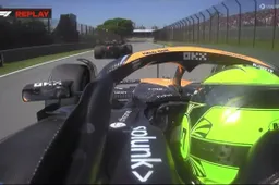 Norris en Verstappen in gevecht tijdens GP van Brazilië