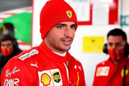Sainz over vermeende crash tijdens test: "Weet niet wat ik mag zeggen"