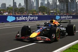 Norris nipt sneller dan Sainz in Australië, vijfde plek voor Verstappen