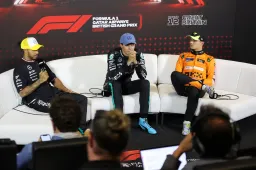 De Britten denken alleen aan Britten: Aan Verstappen om die ballon door te prikken