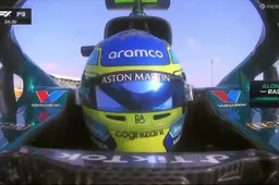 Alonso voorspelt veel goeds voor Aston Martin: 'Wordt goede dag vandaag'