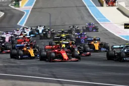 Charles Leclerc was blij dat hij zijn positie kon behouden bij de start