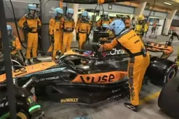 El debut de Piastri acaba en lágrimas: Primer abandono del piloto de McLaren