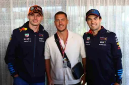 Verstappen ontmoet voormalig Belgische topvoetballer enkele uren voor race