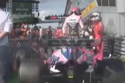 Watch: Vettel walks to Stroll post-Italian Grand Prix after collision!
