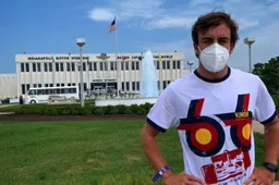 Alonso positief na 'opfrisbeurt' op het asfalt van Indianapolis