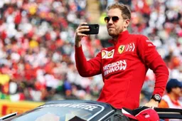 Vettel over Hamilton: "Volgens mij had hij nog genoeg leven in zijn banden over"