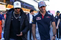 Sainz: 'Lewis is één van de grootste talenten, een voorbeeld voor jonge coureurs'