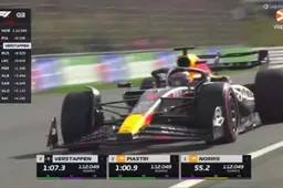 Zien | Zo pakte Verstappen pole na zinderende kwalificatie op nat Zandvoort
