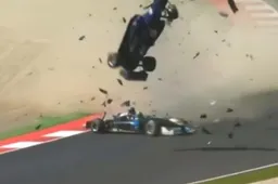Video: Mega klapper bij de Formule 3