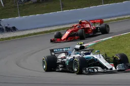 Bottas was bijna zijn tweede plaats kwijt in Spanje