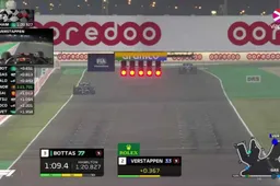Verstappen negeert dubbele gele vlag en krijgt gridstraf in GP Qatar 2021