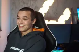 Norris shaves his own head bare during livestream and this is the result