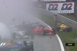 WATCH: 1998 Belgian Grand Prix Highlights