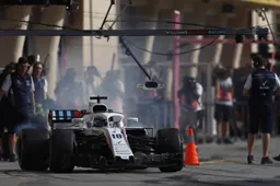 Williams 1.3 seconds slower than 2017!