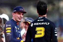 Ricciardo: "It has probably been a long time since Max and I were on second row"