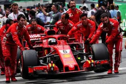 Sebastian Vettel is gevoelig voor alles in en rondom de wagen