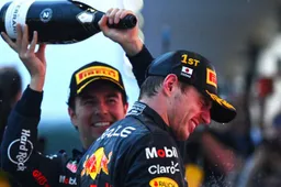 Perez dolblij voor Verstappen: "Het is een geweldige dag voor ons”