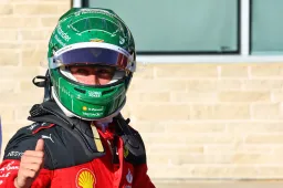 Resultados completos: Charles Leclerc é o pole position do GP dos EUA