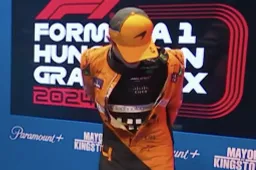 Norris reacts irritated at Hamilton compliment: 'You were fast seven years ago'